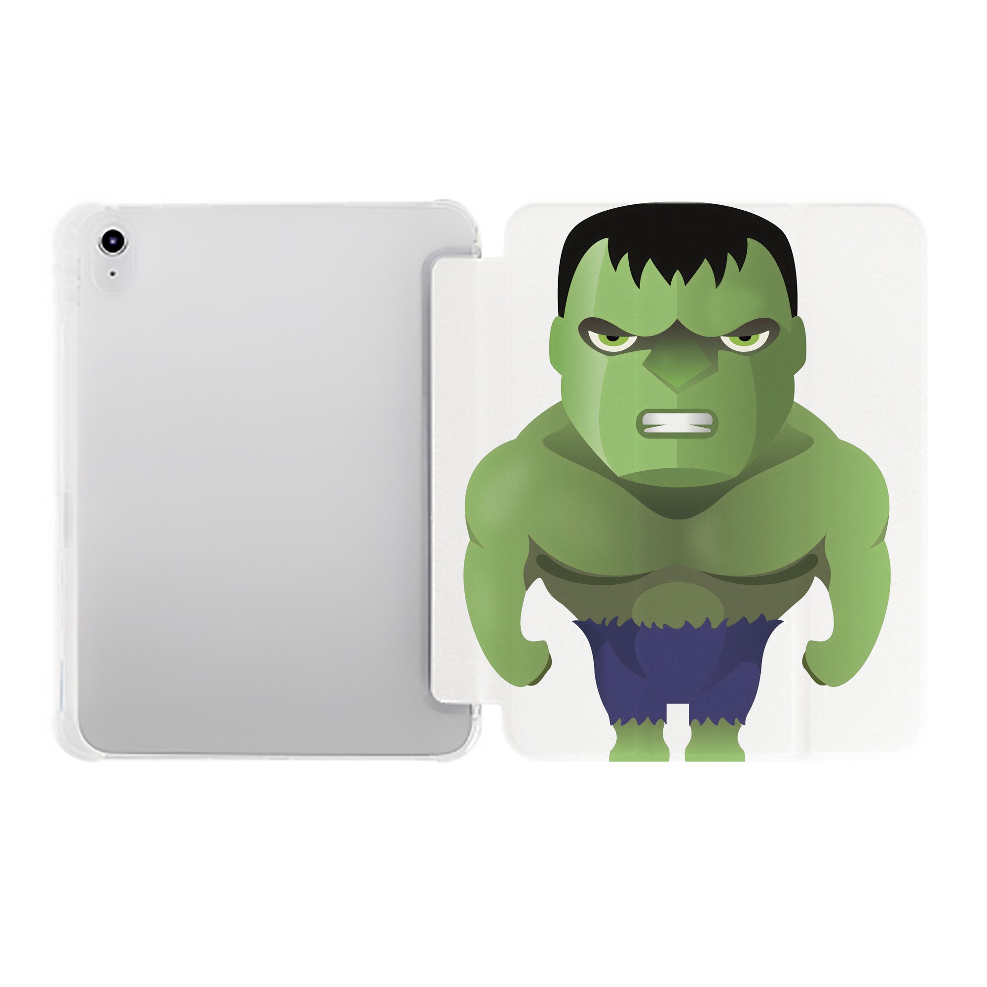 （画像用） アベンジャーズ The Avengers IPad ケース ペン収納付き 三つ折りスタンド PUレザー×シリコン 対応機種9.5/10.5/10.9インチ